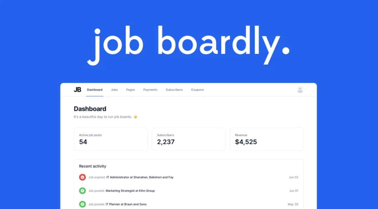 Job Boardly Review: Build a job board and Make Money