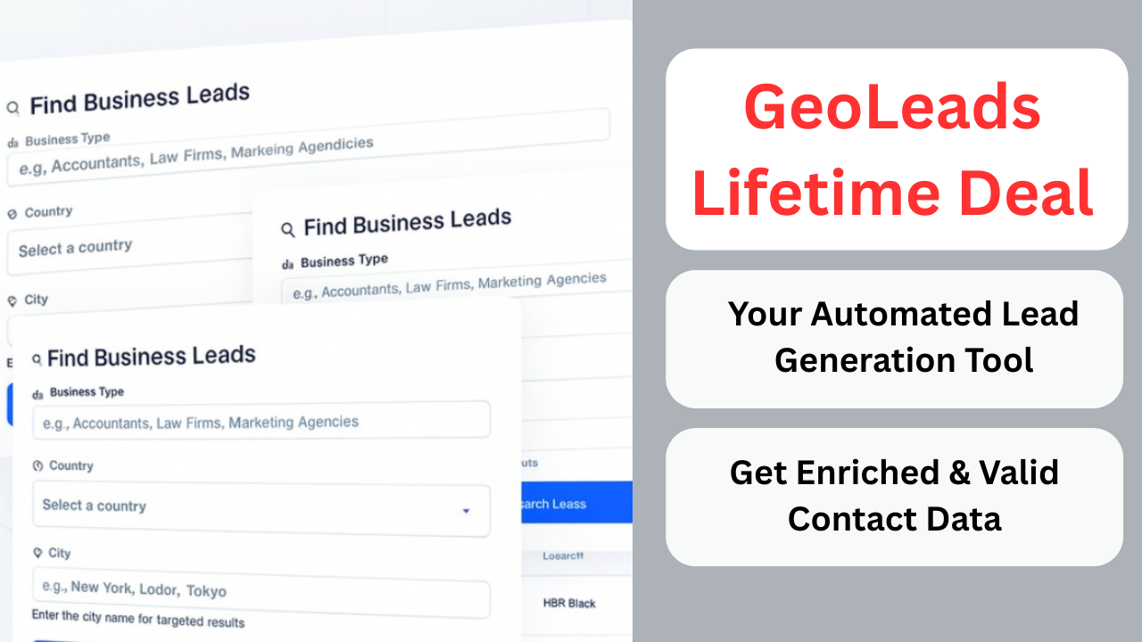 Geoleads Lifetime Deal